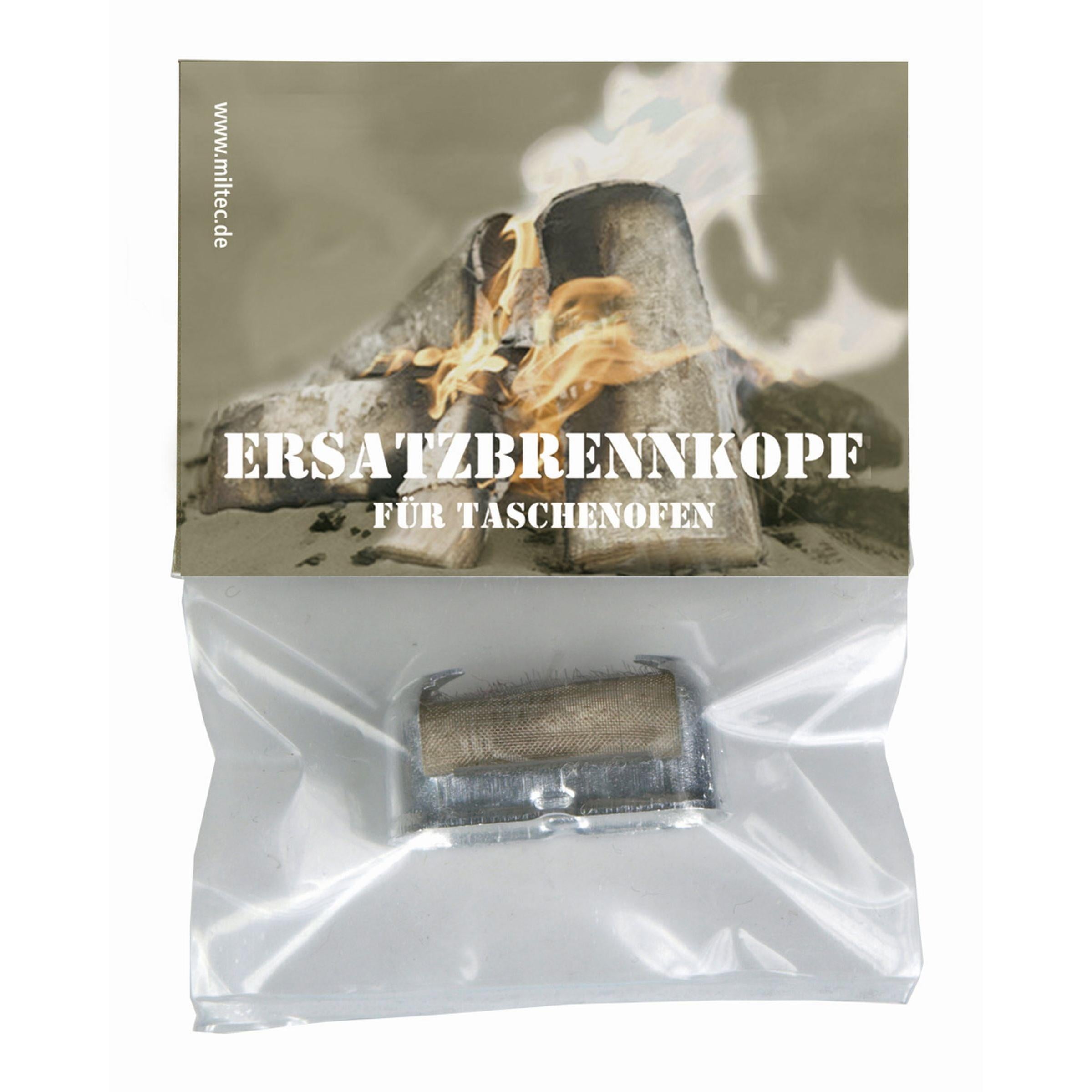 MIL-TEC Brennkopf für Outdoor-Taschenöfen – ideal als Ersatz im Winter