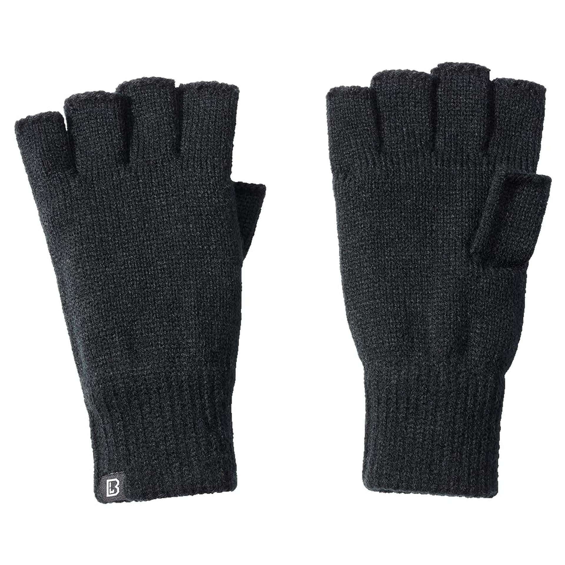 Rückansicht der Handschuhe mit Brandit Logo-Patch