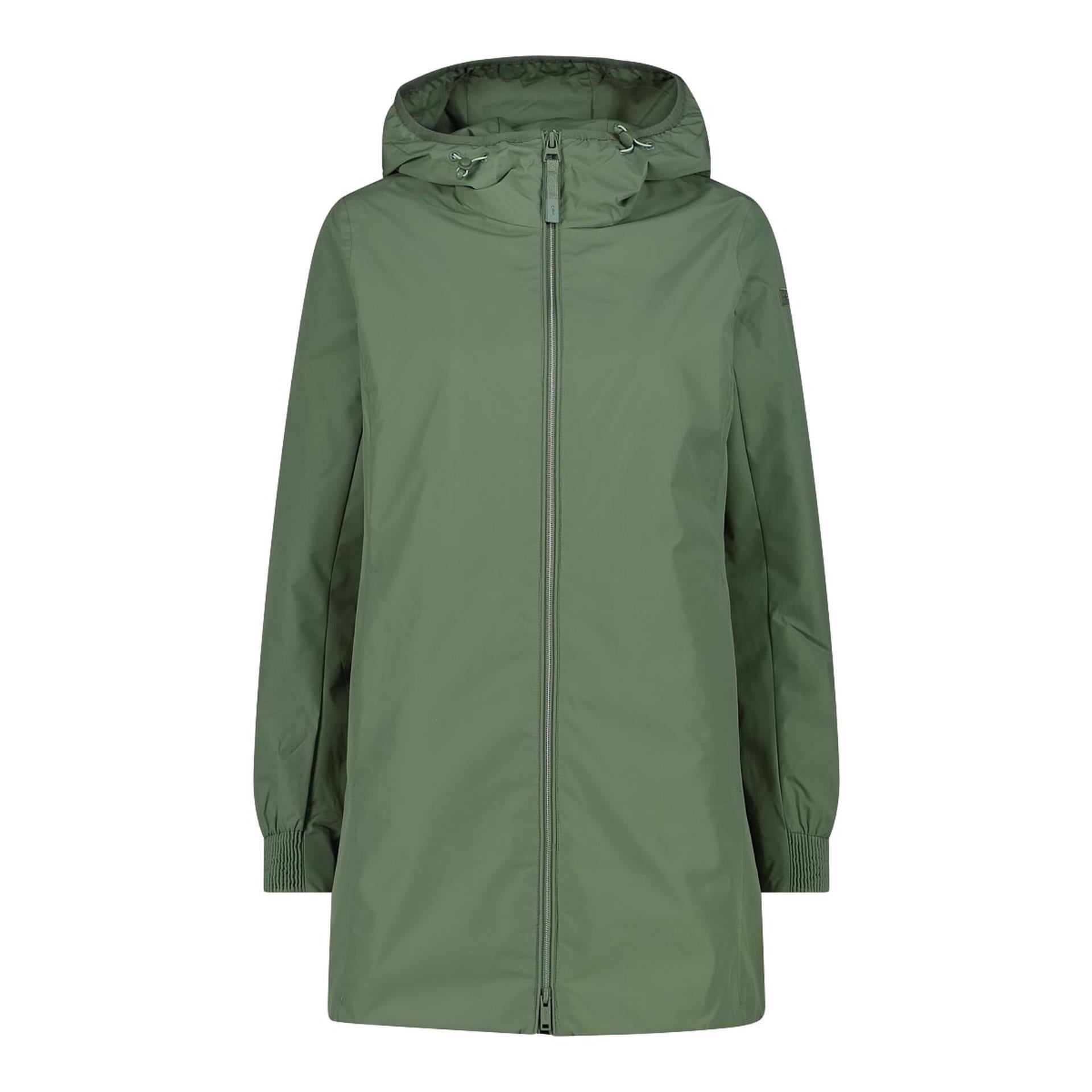 CMP Damenparka salvia – wetterfester Mantel mit fester Kapuze
