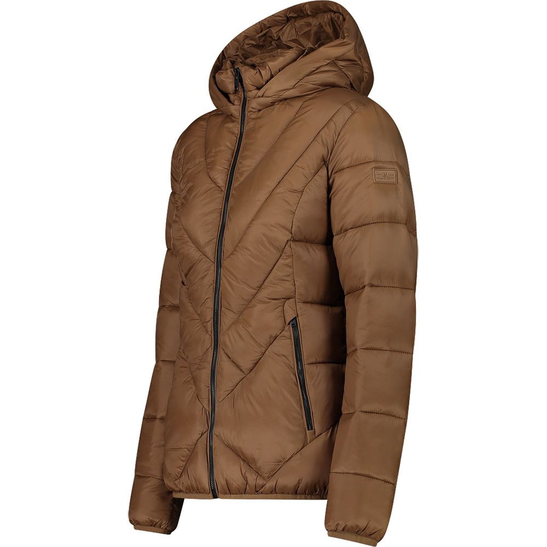 CMP Damen Snaps Hoodie Jacke 32K3026 camel Winterjacke Isojacke