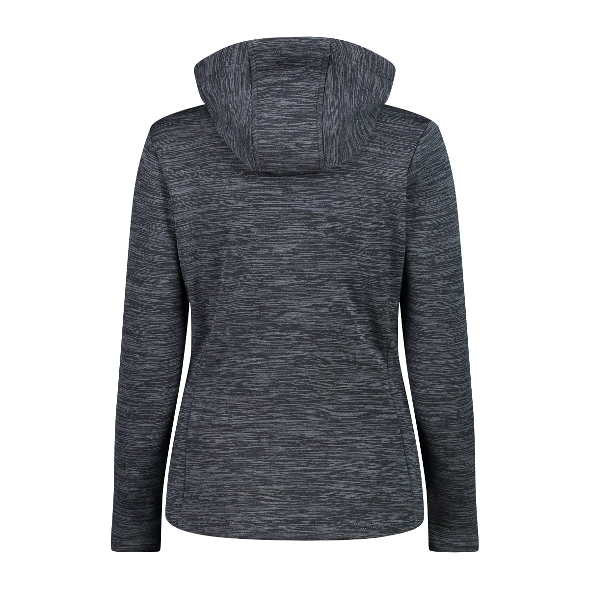 CMP Damen Stretch-Performance Kapuzenfleece 30E9676 titanio-acqua