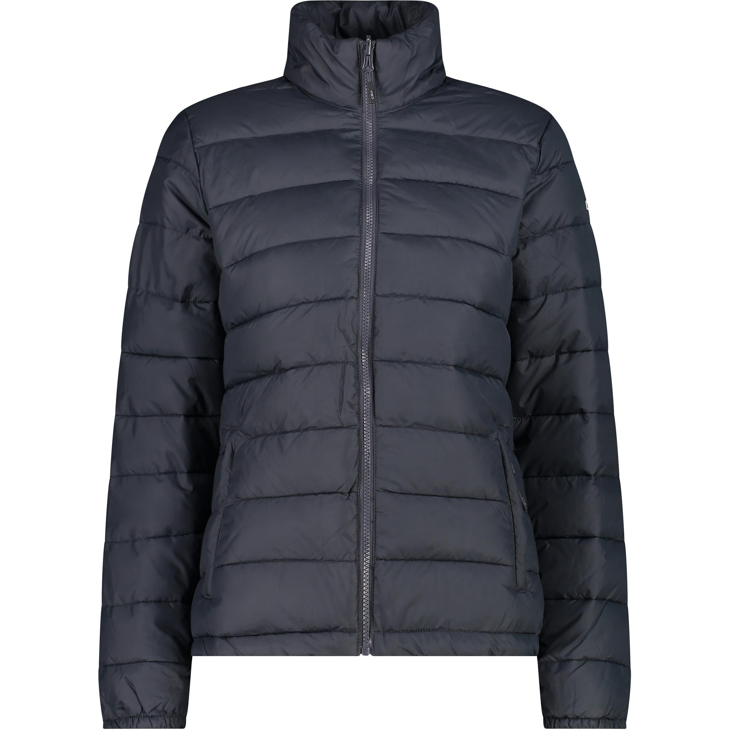 Vorderansicht der gesteppten Innenjacke mit Kragen