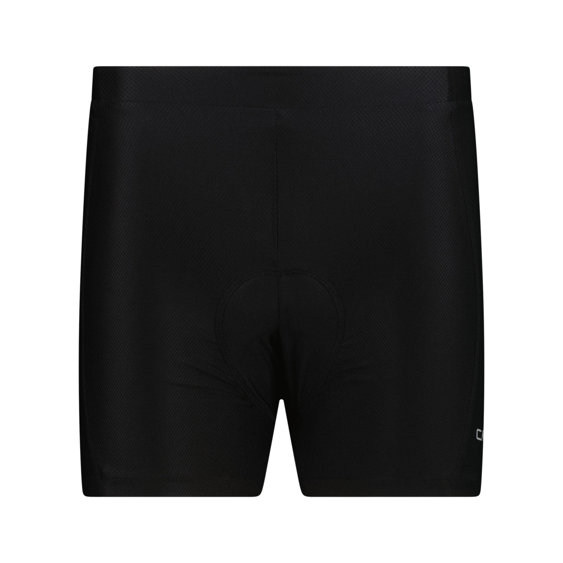 Vorderansicht Herren Fahrrad-Unterhose in Schwarz