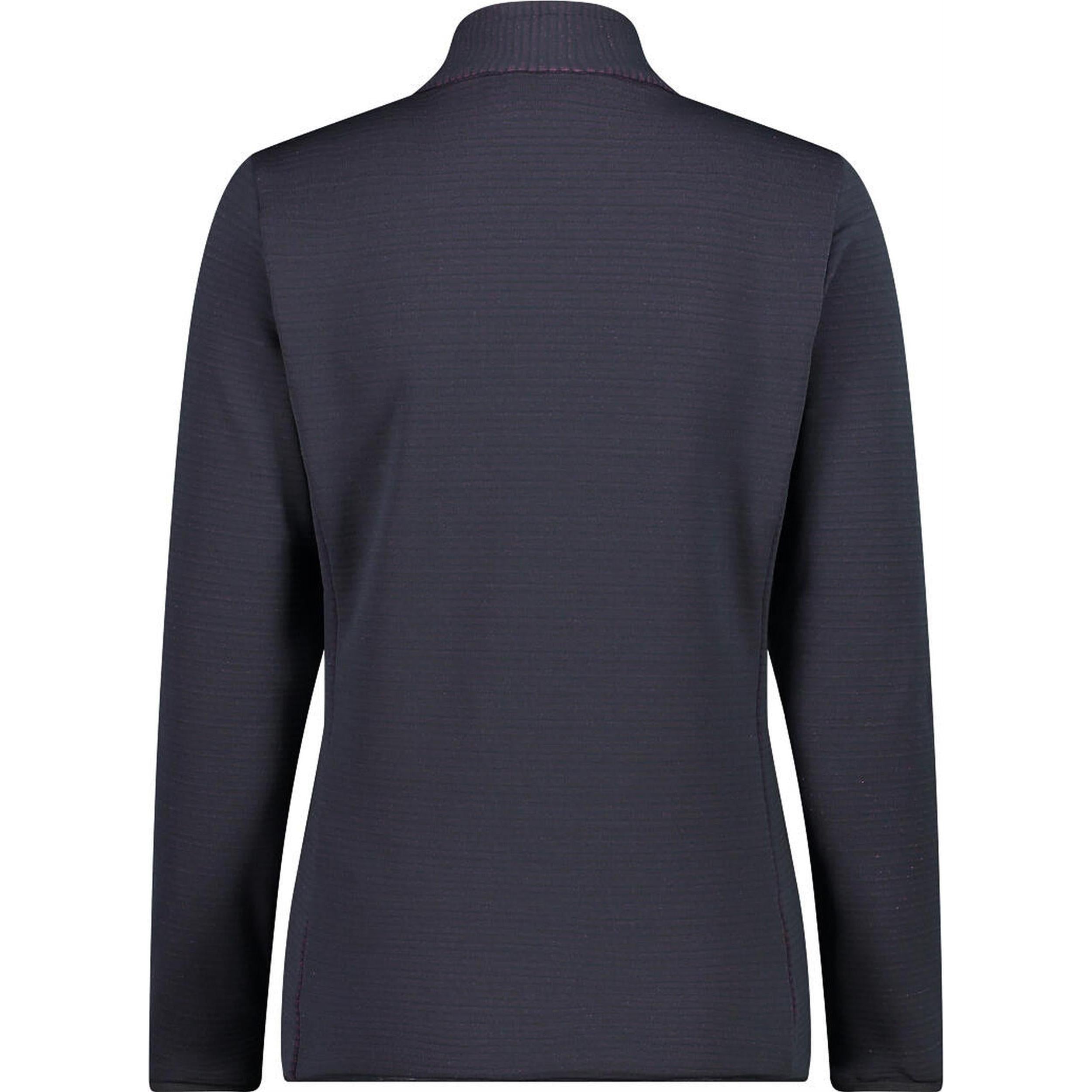 CMP Woman Jacket Stretch Performance Fleece 32E7006 antracite-purple fluo