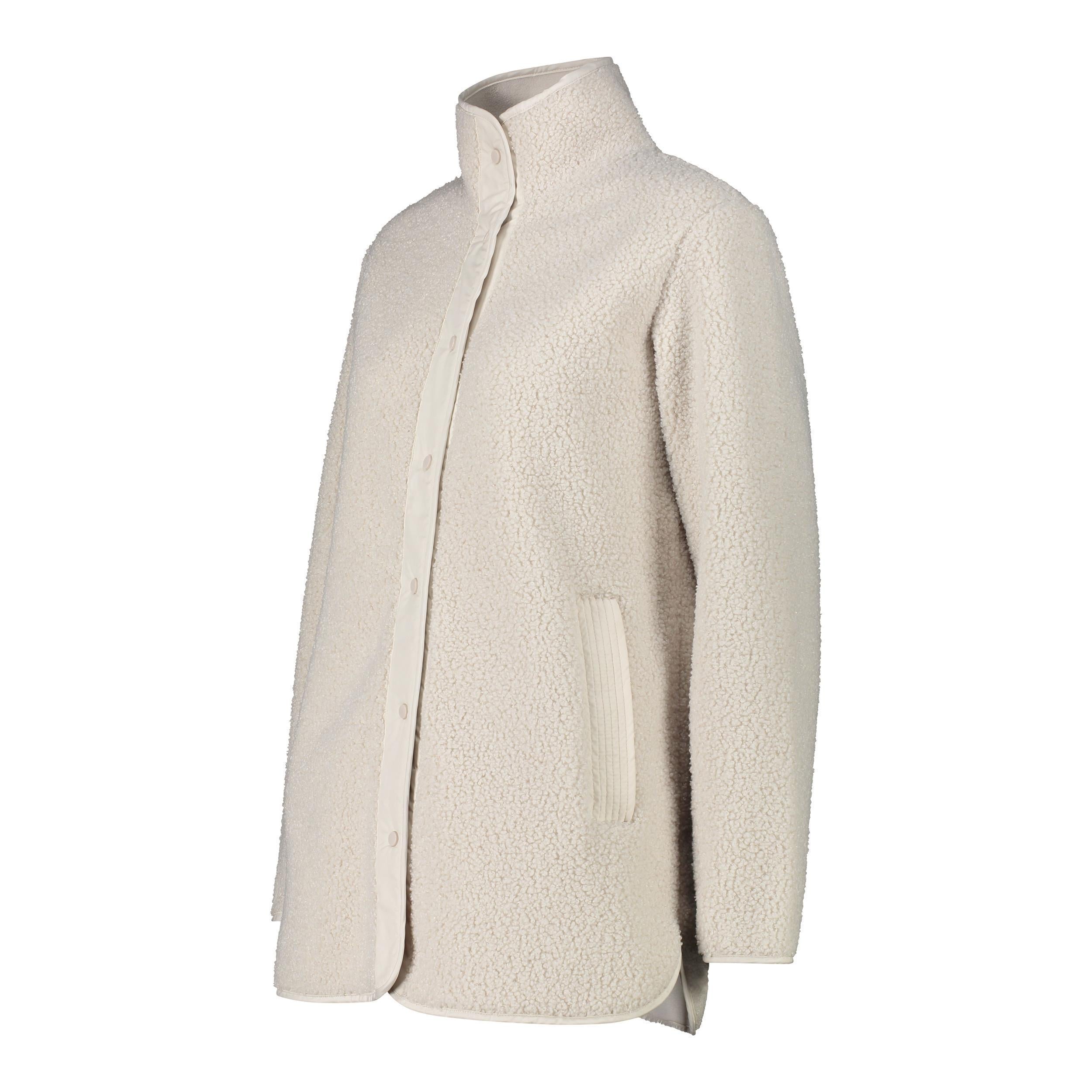 CMP HighLoft® Damenjacke – Seitenansicht mit verdeckten Taschen und taillierter Silhouette