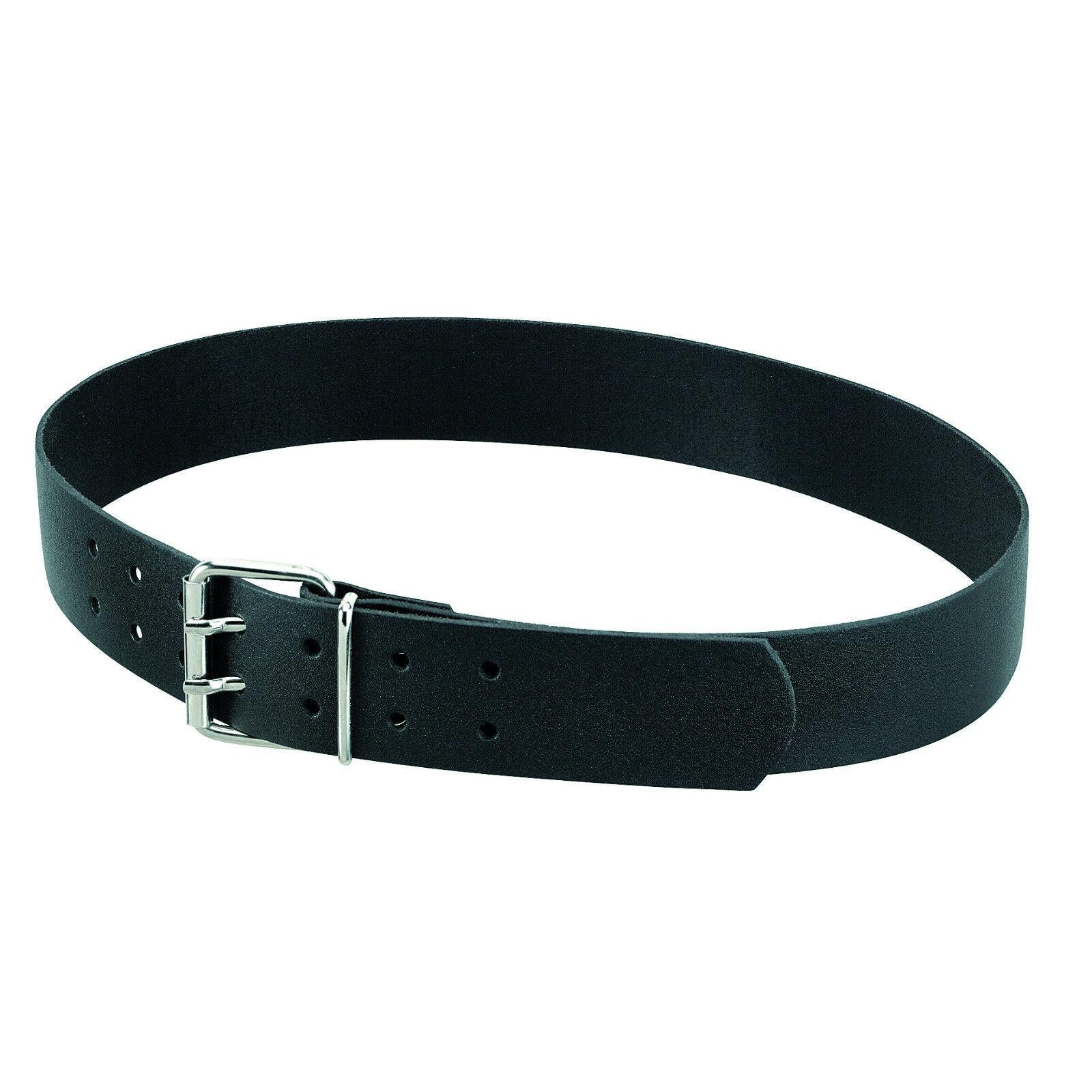 FHB Koppel Doppeldorn 85001 Carsten Gürtel 40mm Hosengürtel schwarz Ledergürtel