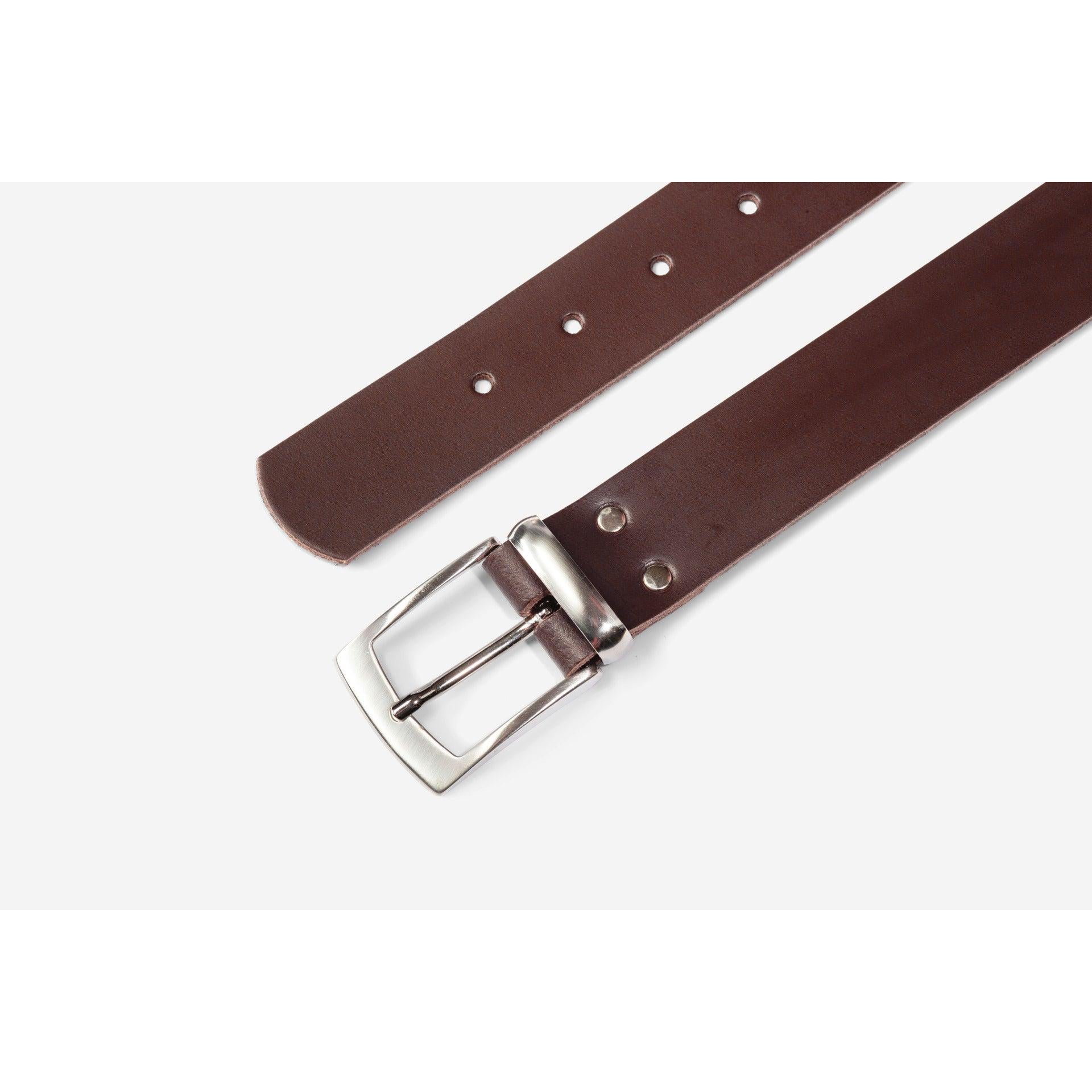 FHB Ledergürtel 85002 BURKHARD Fb. braun Gürtel 40mm Hosengürtel leather belt