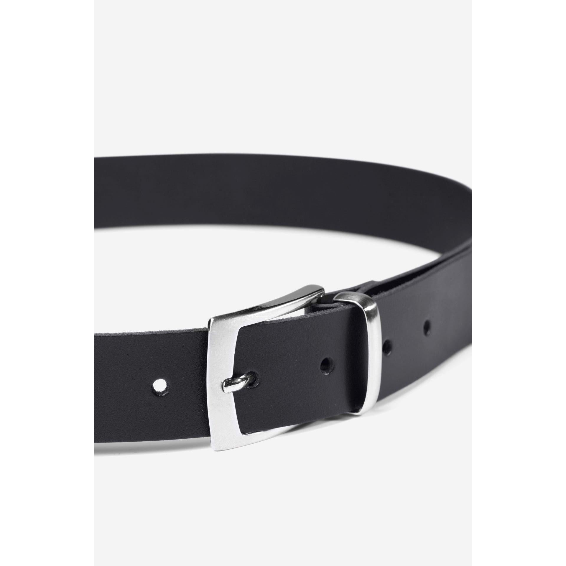 FHB Ledergürtel 85002 BURKHARD Fb. schwarz Gürtel 40mm Hosengürtel leather belt