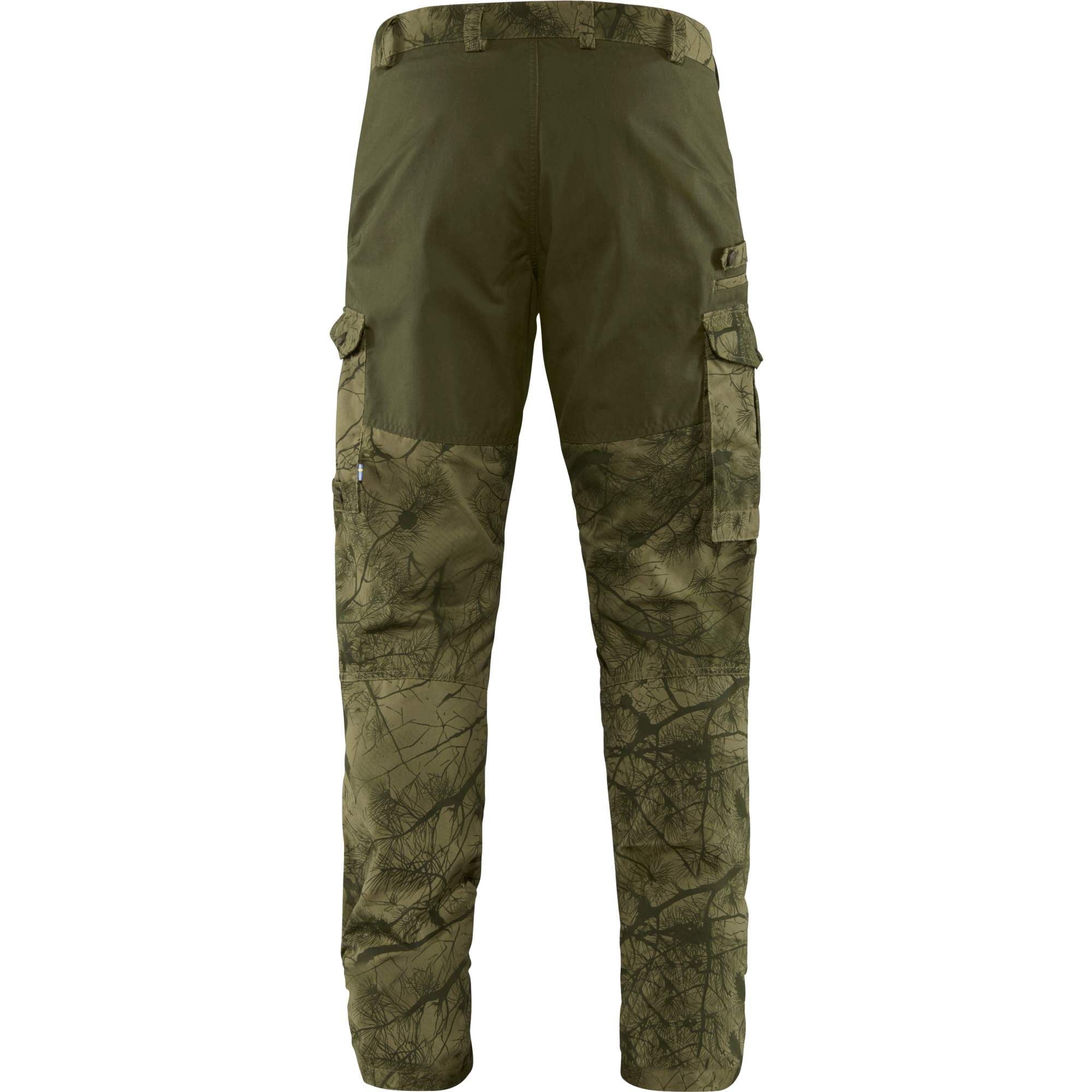 Fjällräven Barents Pro Hunting 90222 green camo - deep forest G-1000 Silent Eco Jagdhose