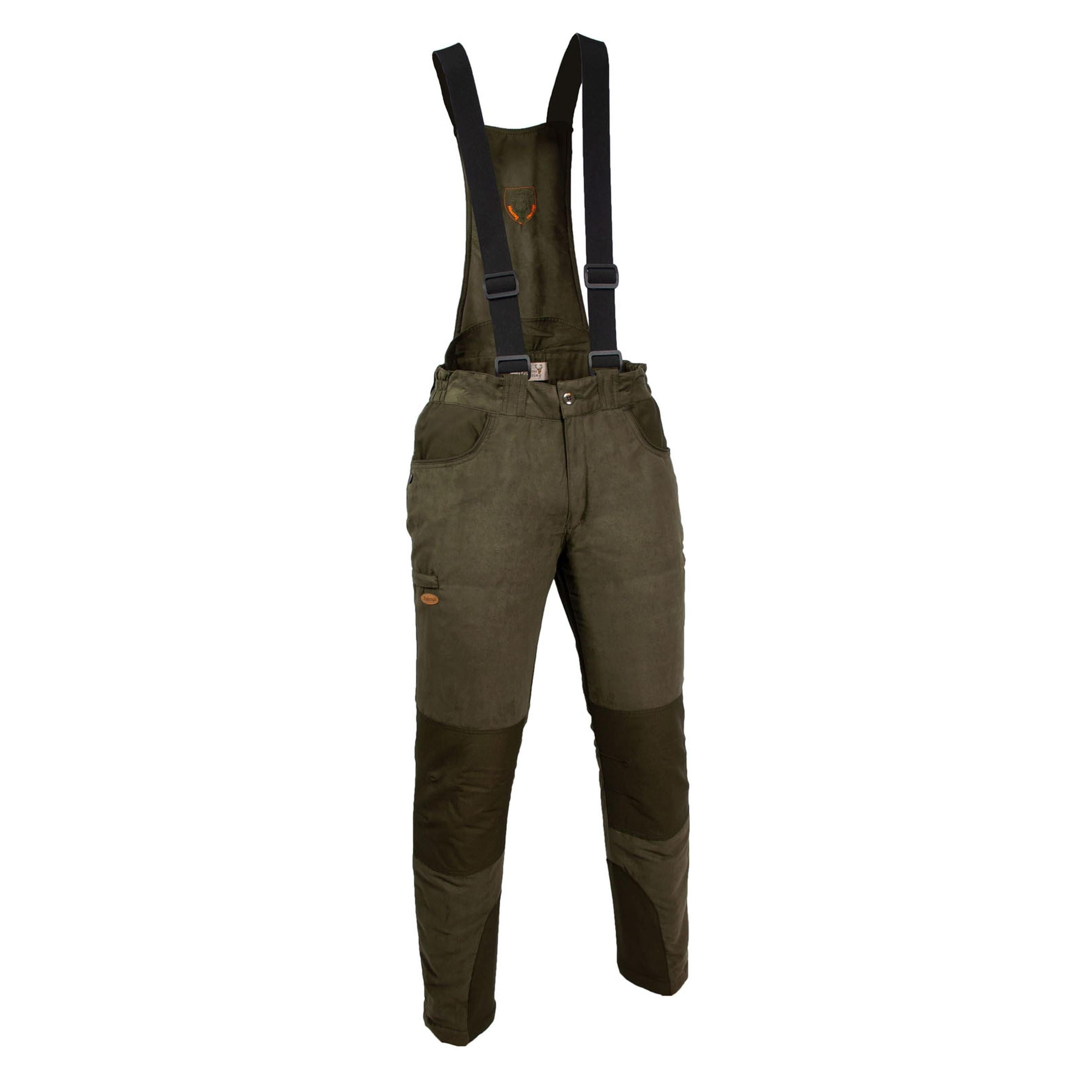 HUBERTUS Thermo-Jagdhose mit Stretcheinsatz oliv Herren Ansitzhose Primaloft®