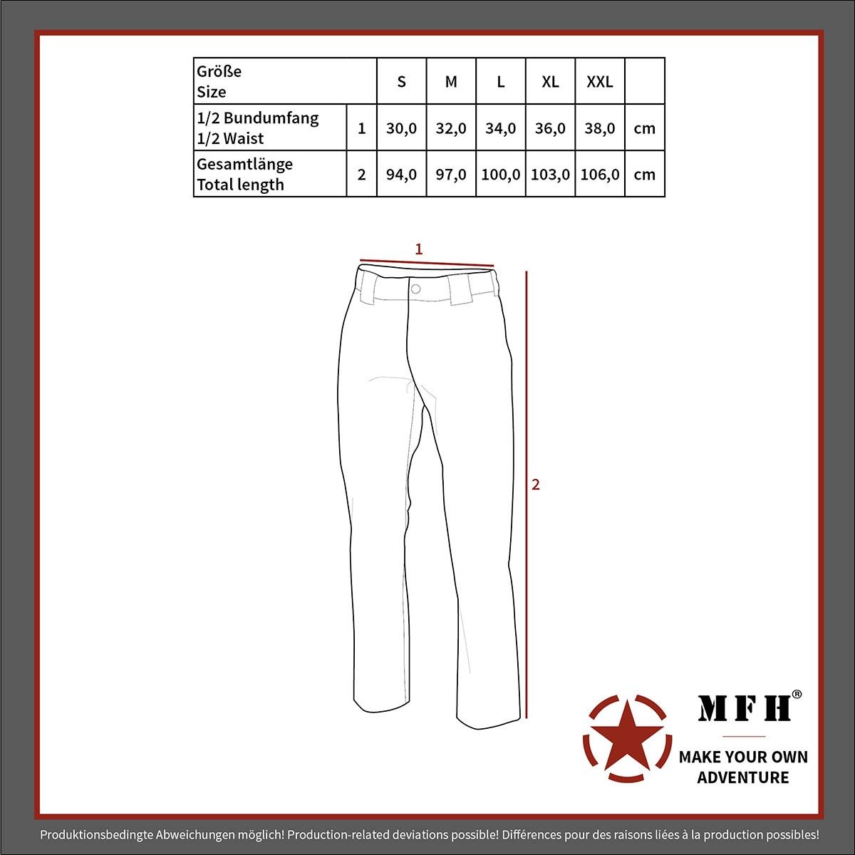 MFH US Unterhose Level II oliv GEN III