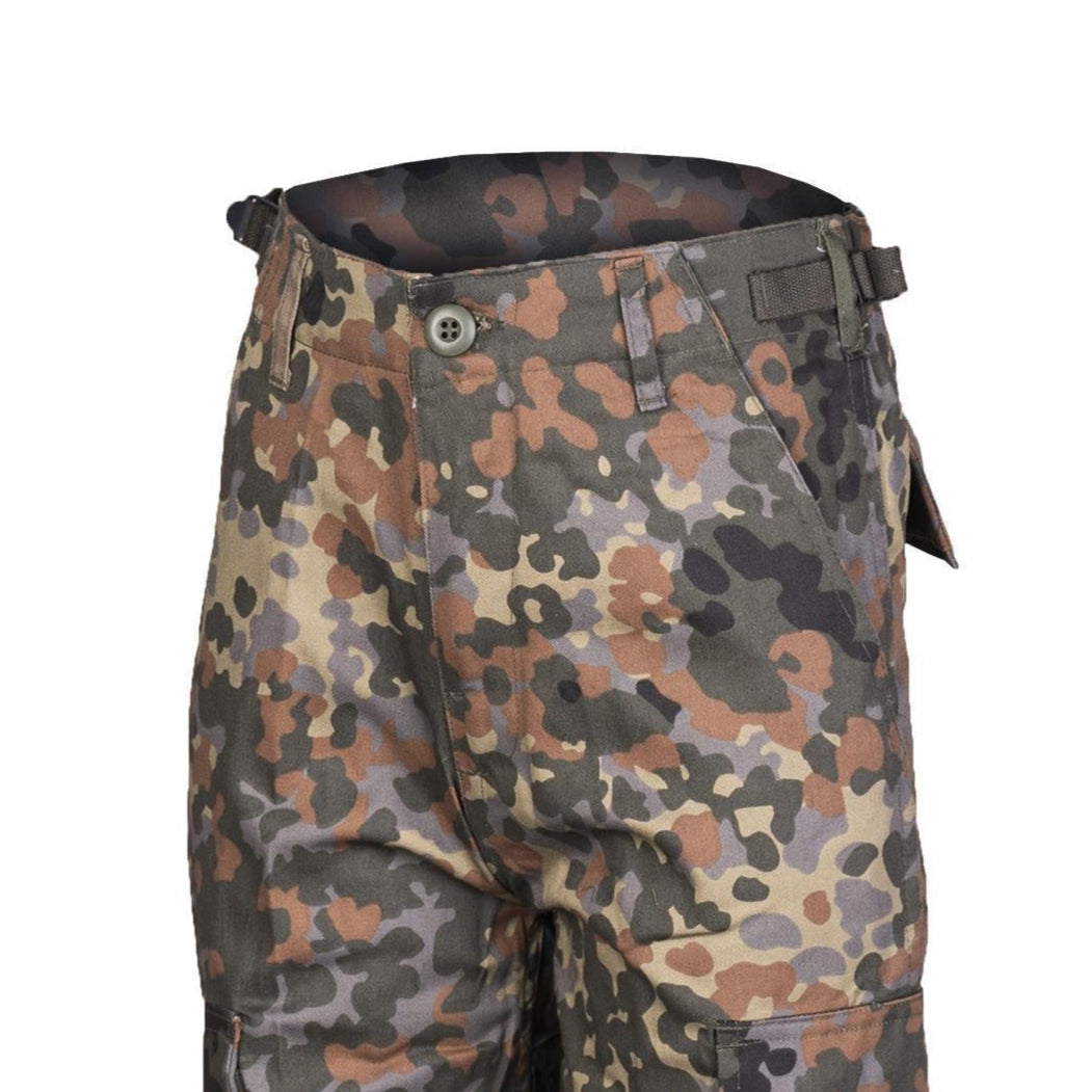 MIL-TEC BDU Hose Kids flecktarn Kinder Army Hose Kinderhose Outdoorhose Tarnhose