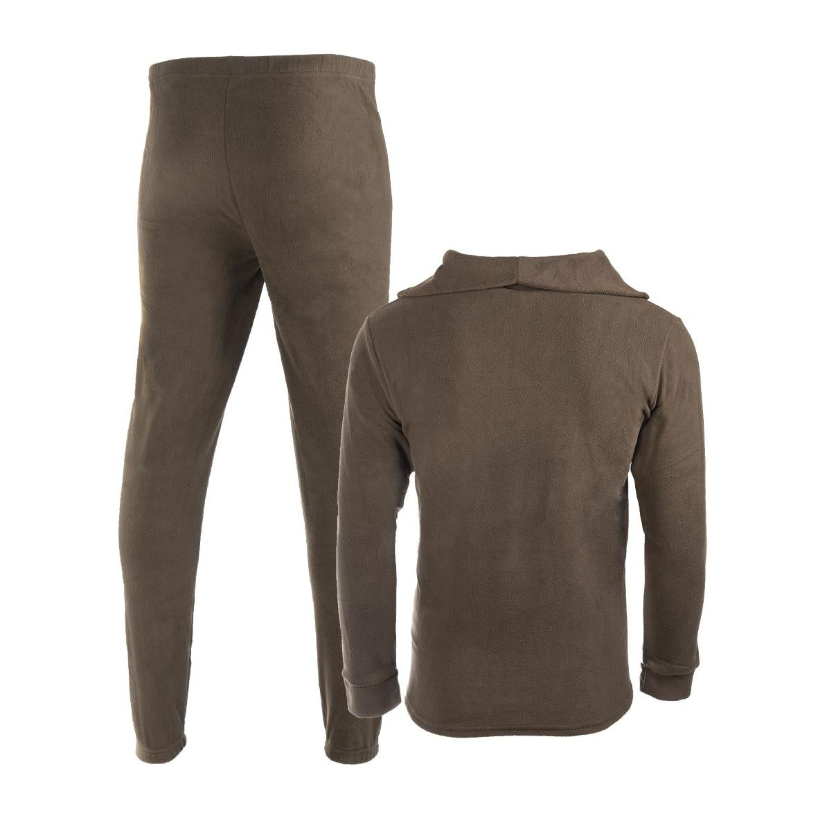MIL-TEC Thermofleece Unterwäsche-Set / Unterhose - Rollkragen Shirt