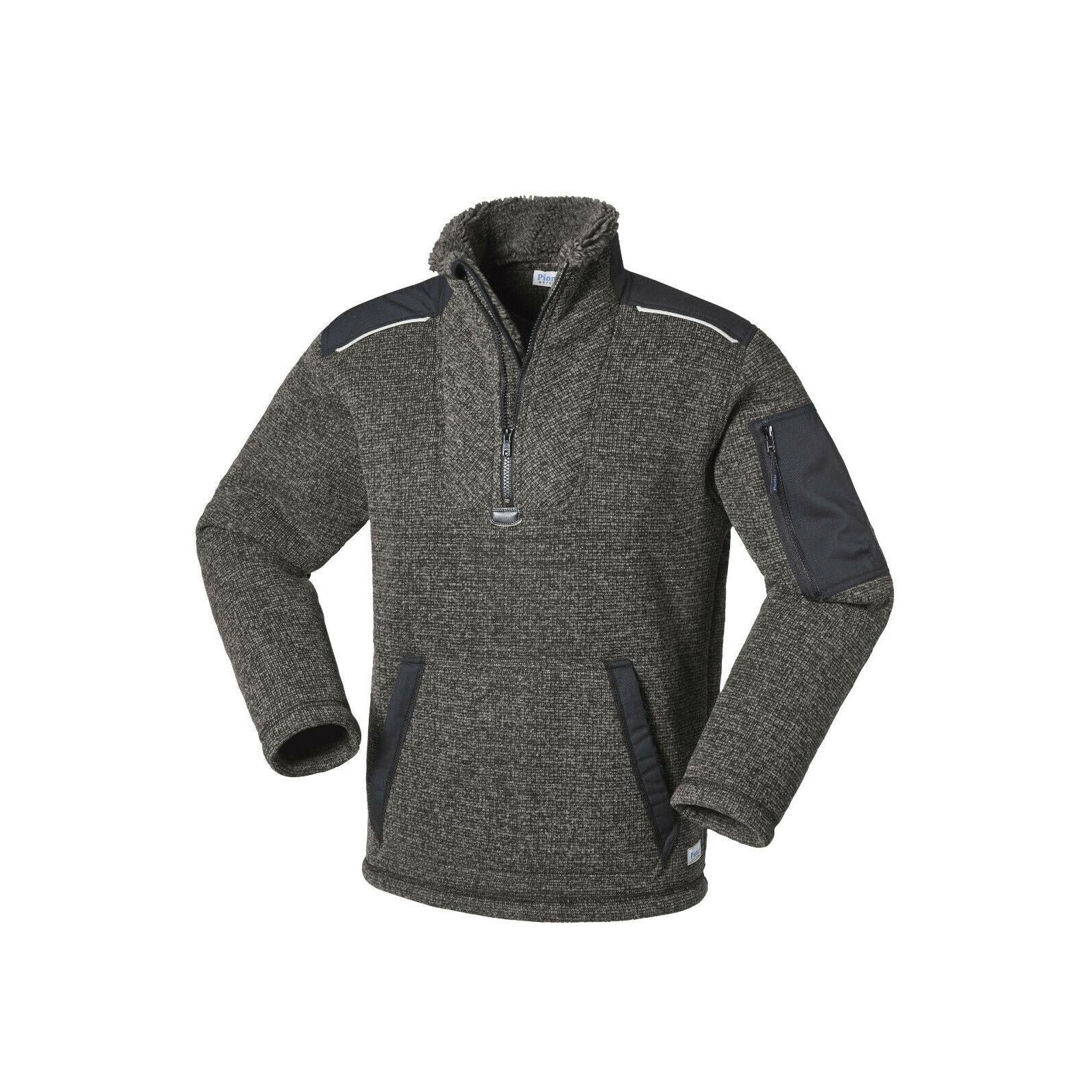 Pionier Workwear Wirkflor Troyer W0 82001 braun Teddy Webpelz Pullover