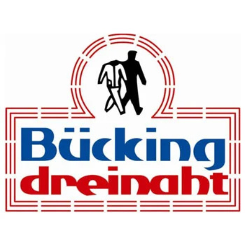 Logo-Bücking dreinaht