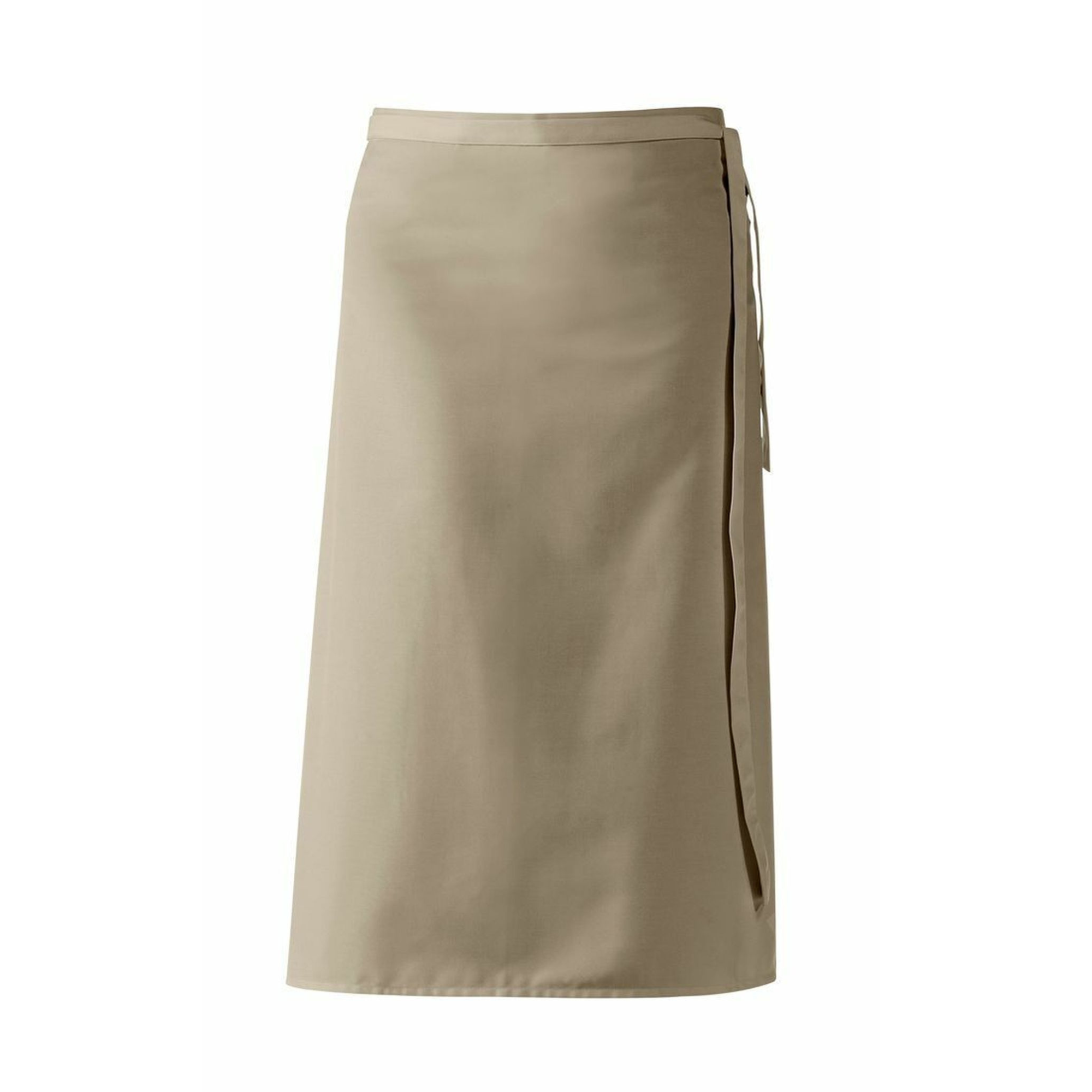 Gastro Schürzen – beige Vorbinder Schürze für Service und Küche