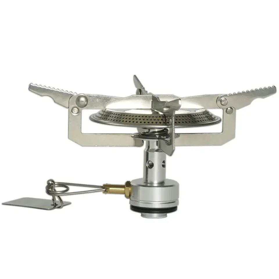 Kompakter Camping-Gaskocher – Outdoor-Kochen und Zubehör für unterwegs