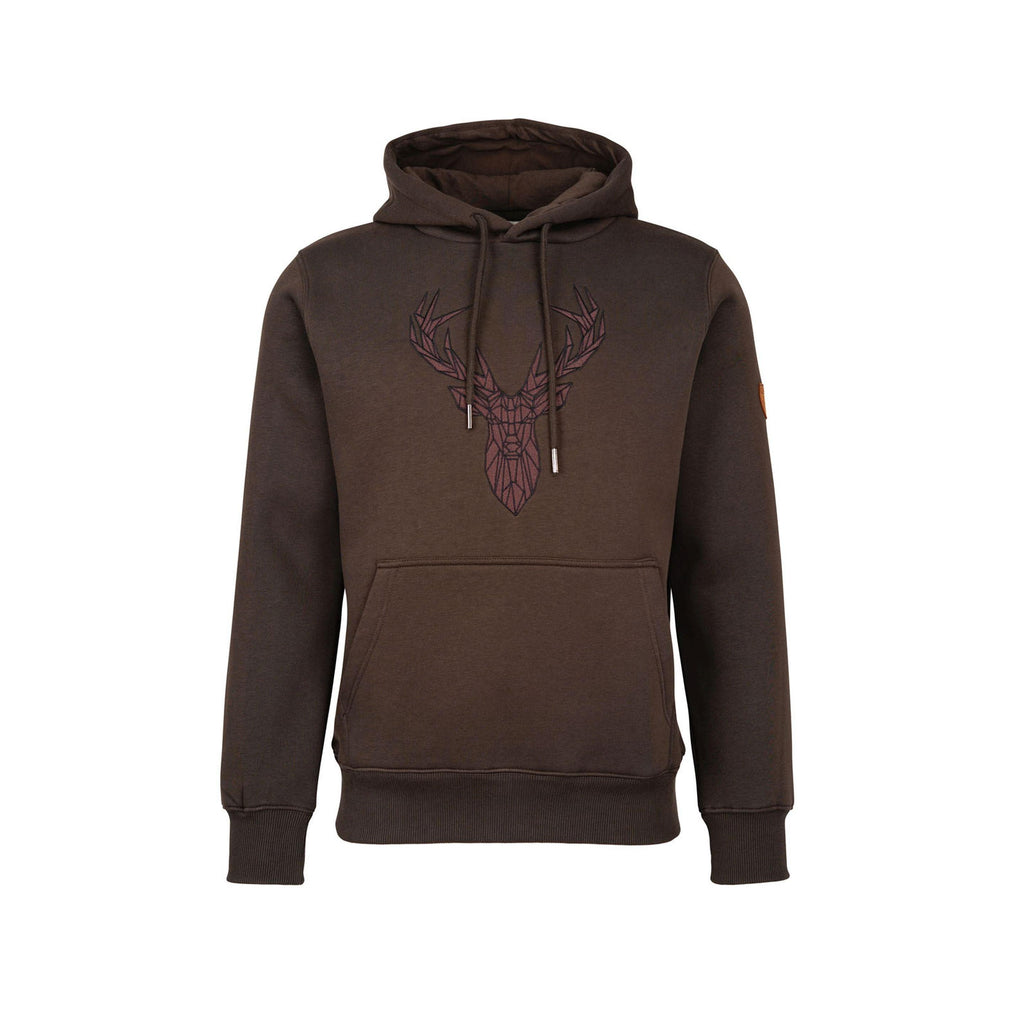 HUBERTUS MEN HUNTING HOODIE "HIRSCH"  tonig  Herren Kapuzenpullver Pullover