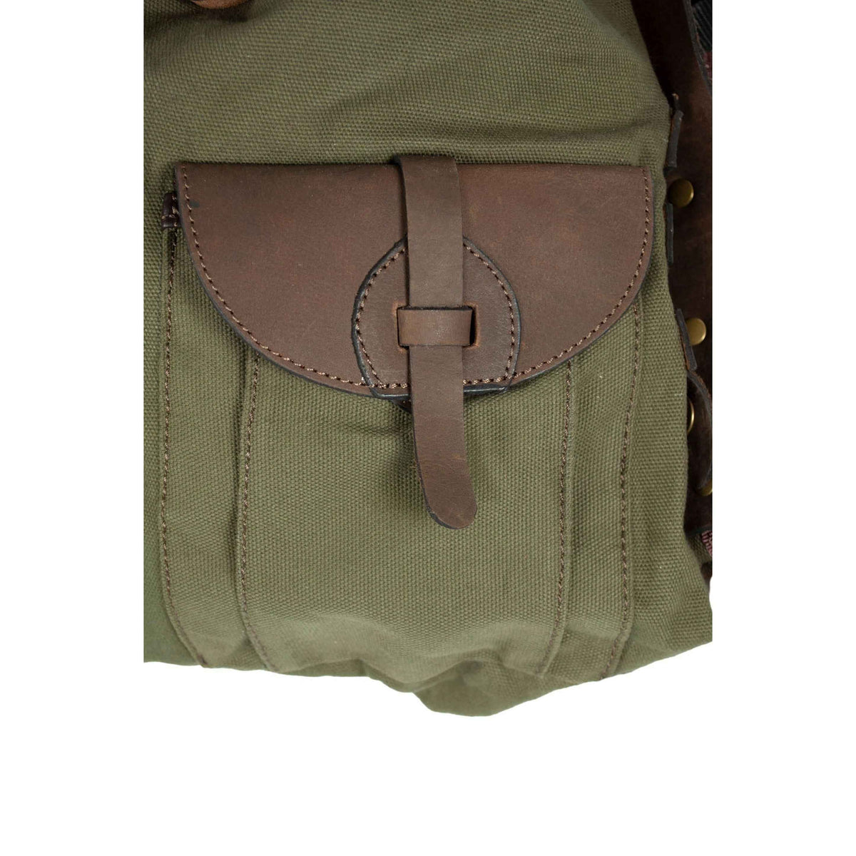 HUBERTUS Canvas Rucksack m. Flaschenhalter oliv 20 Liter Jagdrucksack
