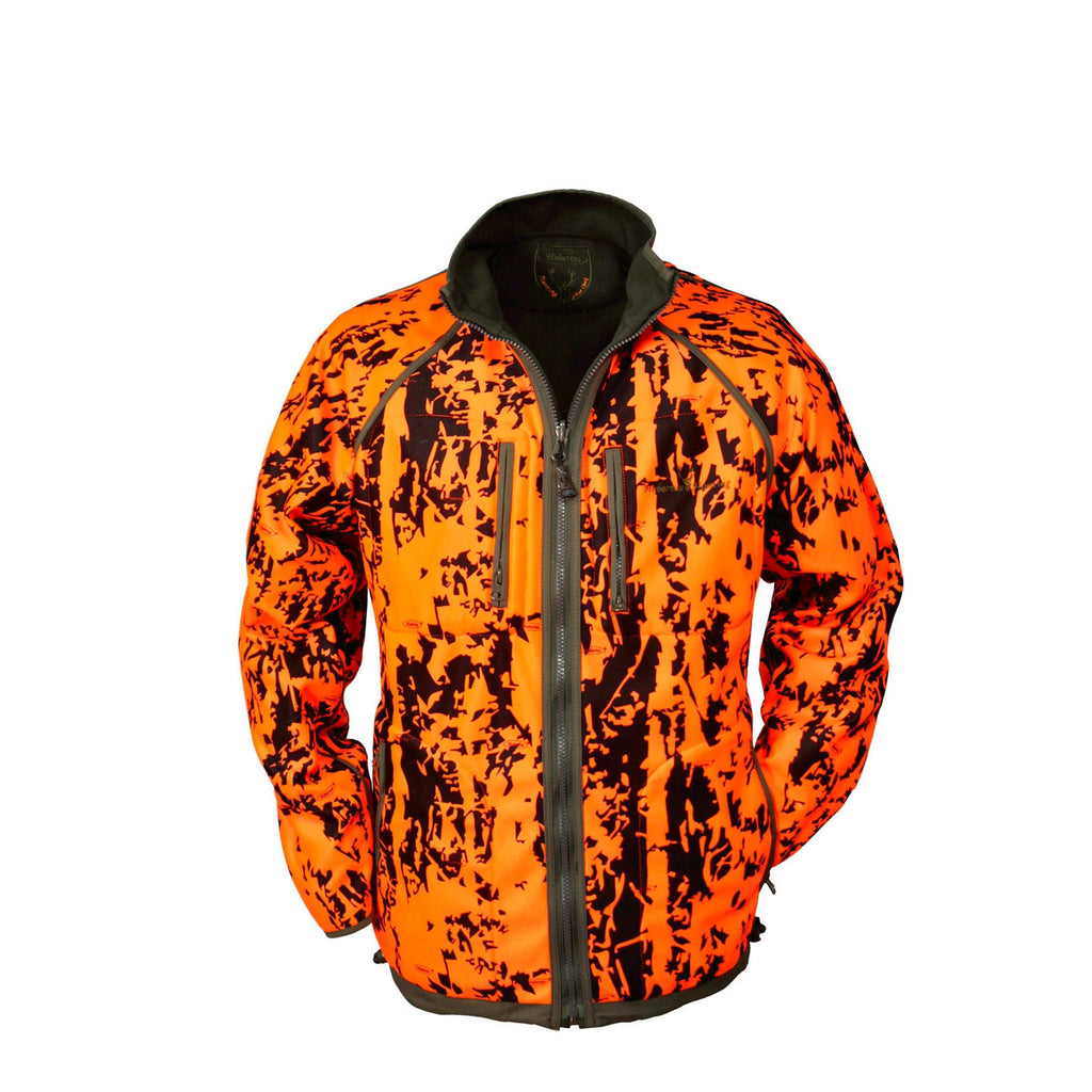 Warn Wende-Fleecejacke PIRSCH in Tarnmuster