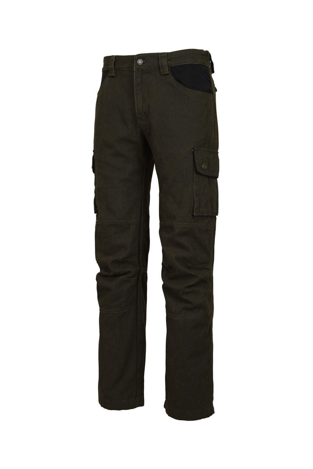 HUBERTUS  Outdoor-Hose CANVAS oliv Herren Jagdhose