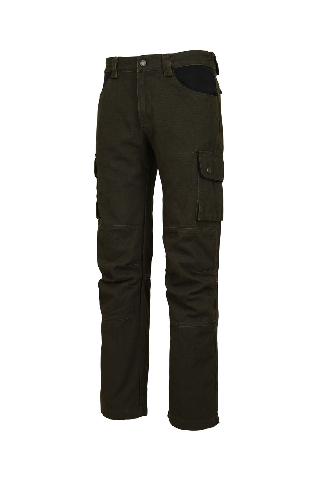 HUBERTUS  Outdoor-Hose CANVAS oliv Herren Jagdhose