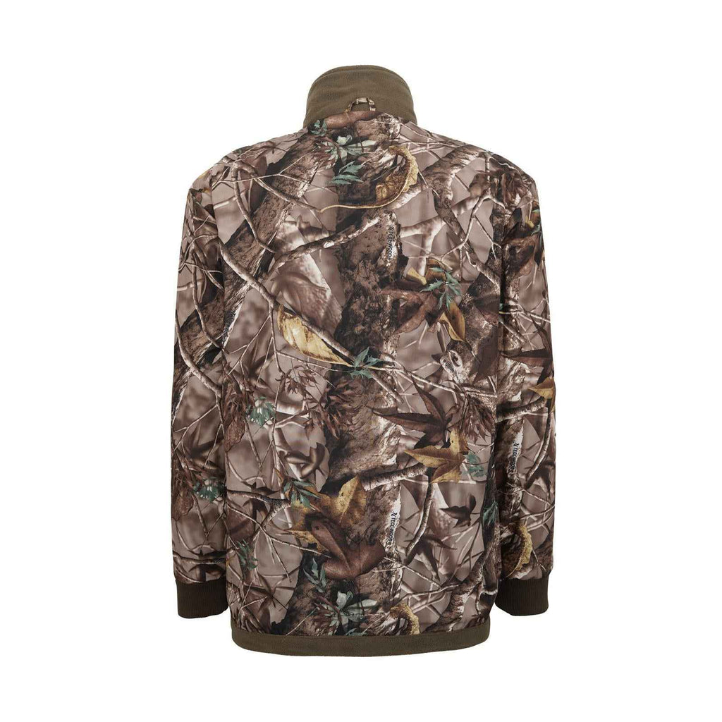 HUBERTUS Tarn-Wende-Fleecejacke PIRSCH oliv / braun-camo Herren Jagdjacke