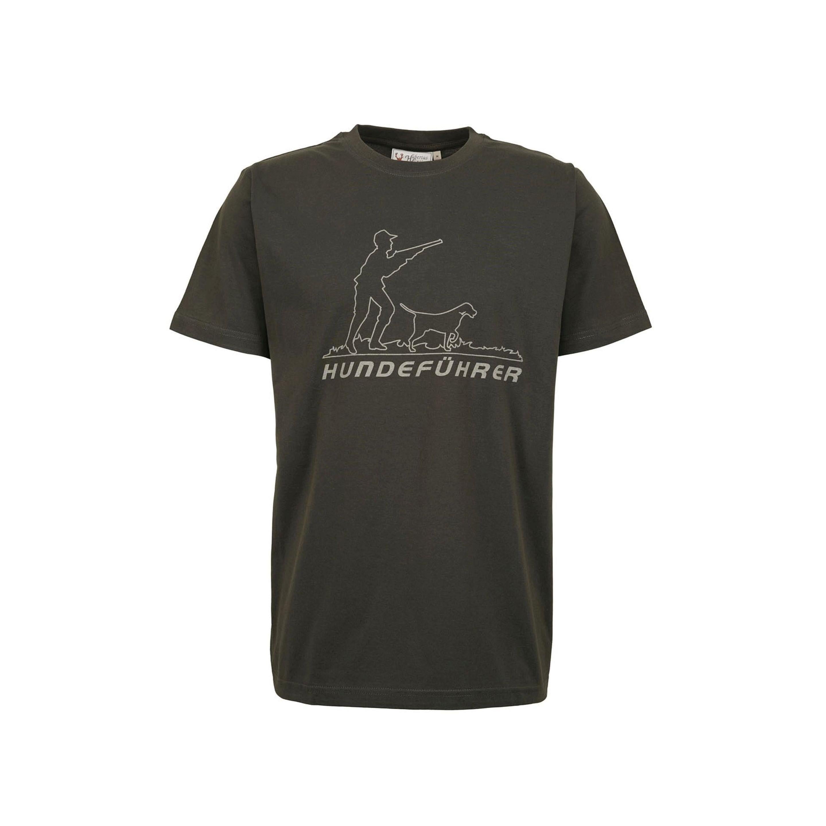 HUBERTUS Hunting Herren T-Shirt HUNDEFÜHRER oliv