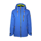 Outdoorjacke JOE von brigg für Herren – Frontansicht in Marine mit wasserdichtem Zipper & Brusttasche