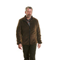 HUBERTUS Coral Fleecejacke  PIRIN  dunkel-oliv Herren Fleece Jacke Jagdjacke Midlayer - Grewe-Shop
