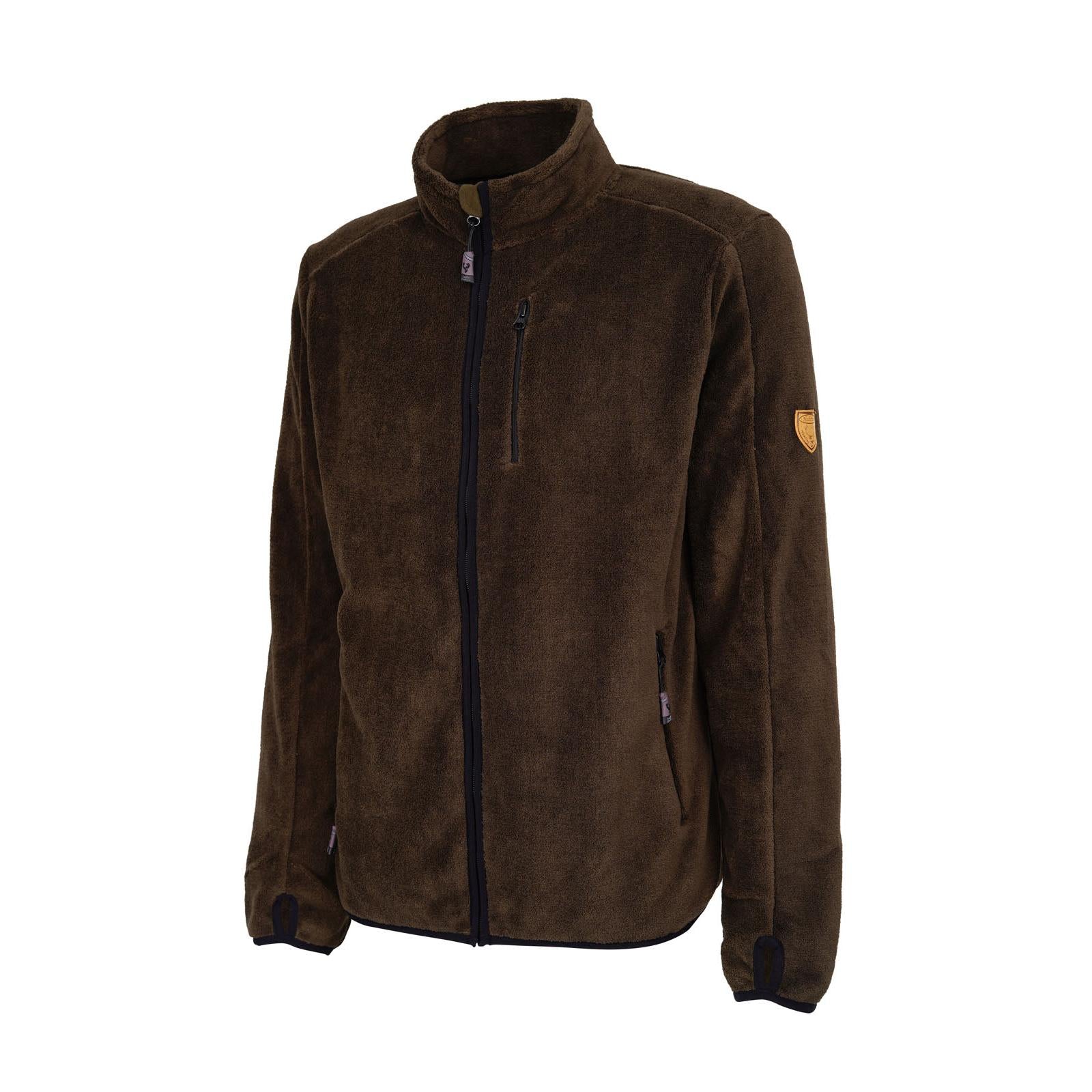 HUBERTUS Coral Fleecejacke  PIRIN  dunkel-oliv Herren Fleece Jacke Jagdjacke Midlayer