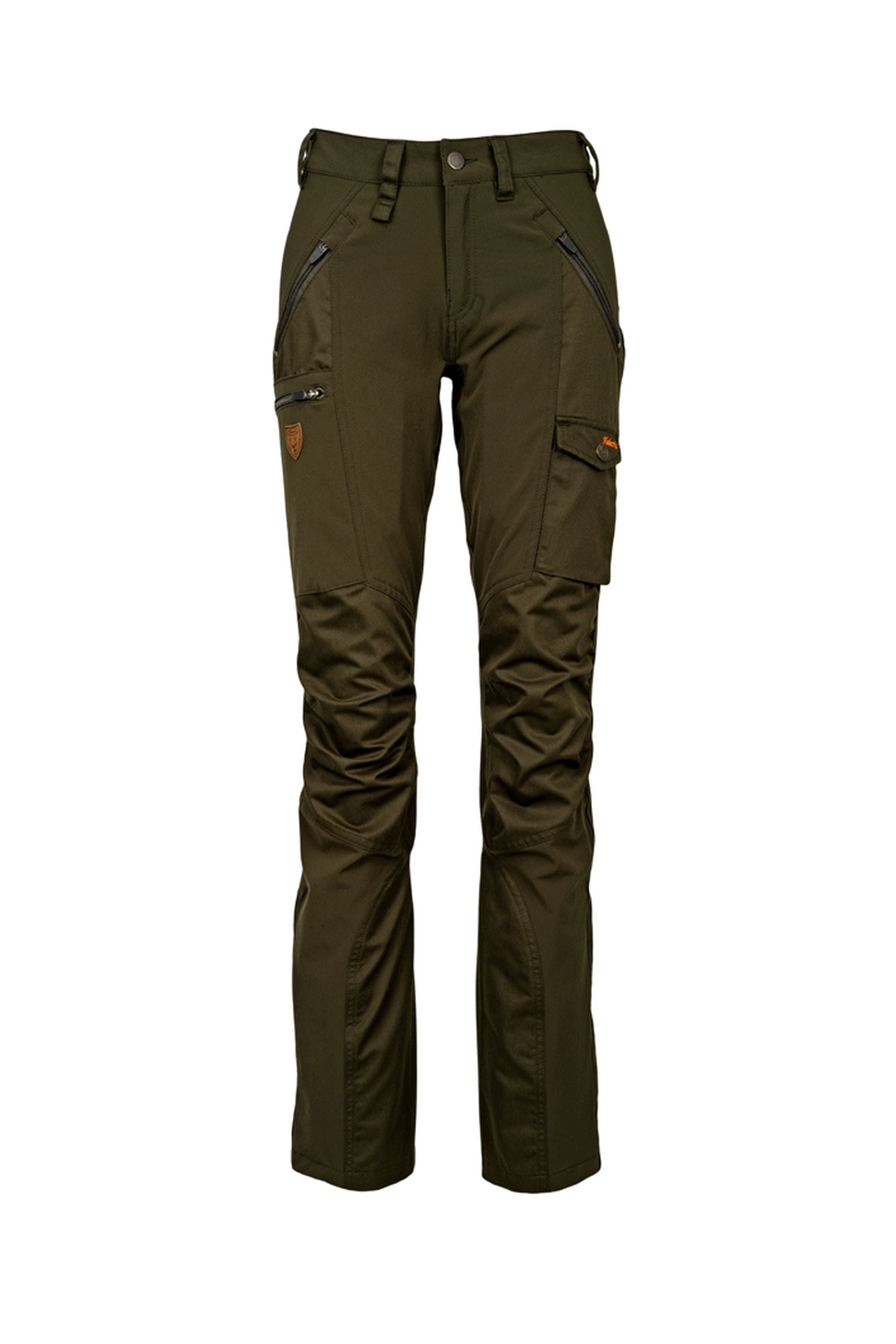 HUBERTUS Ladies Fashion Damen Jagdhose HYDRO Stretch dunkel-oliv