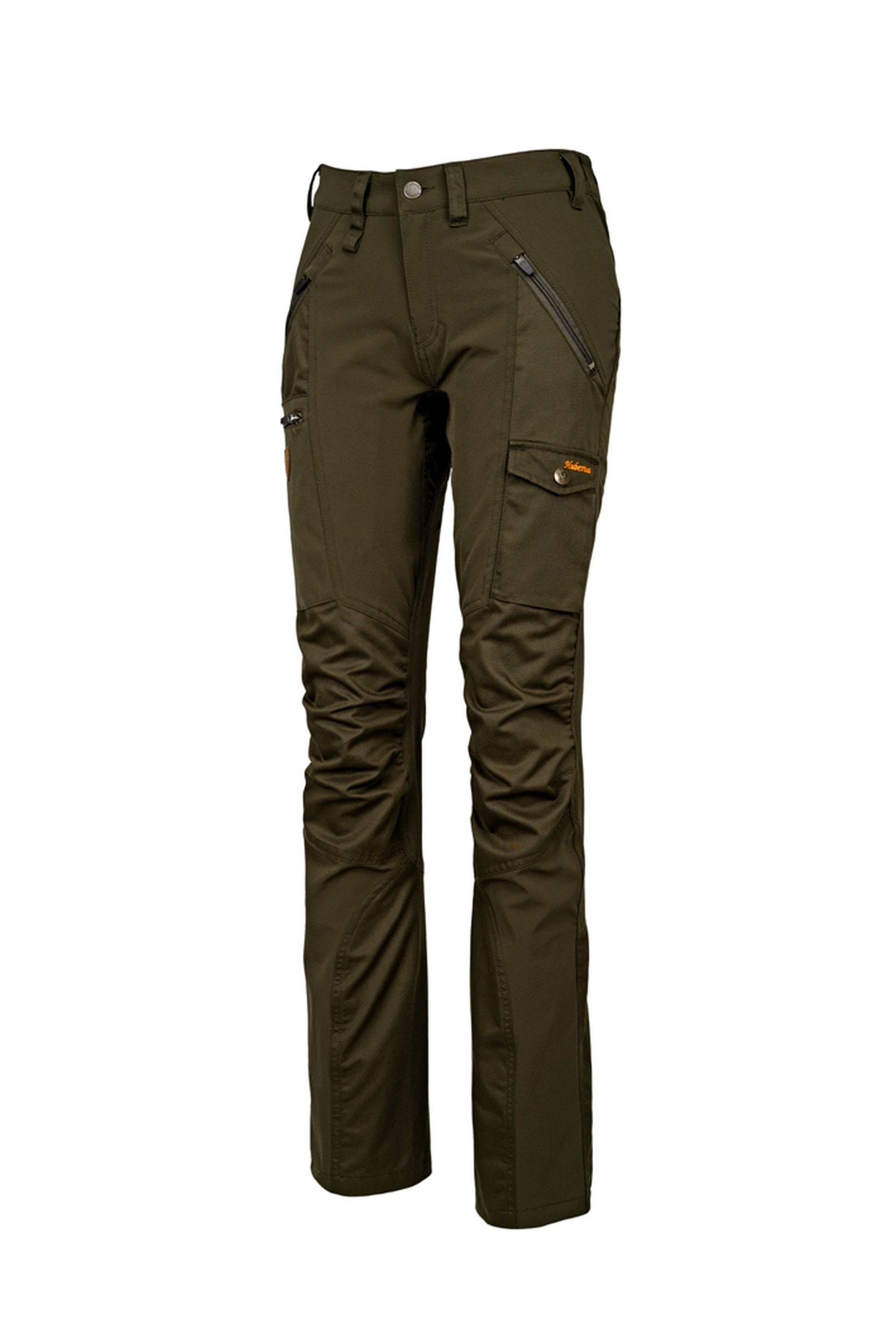 HUBERTUS Ladies Fashion Damen Jagdhose HYDRO Stretch dunkel-oliv