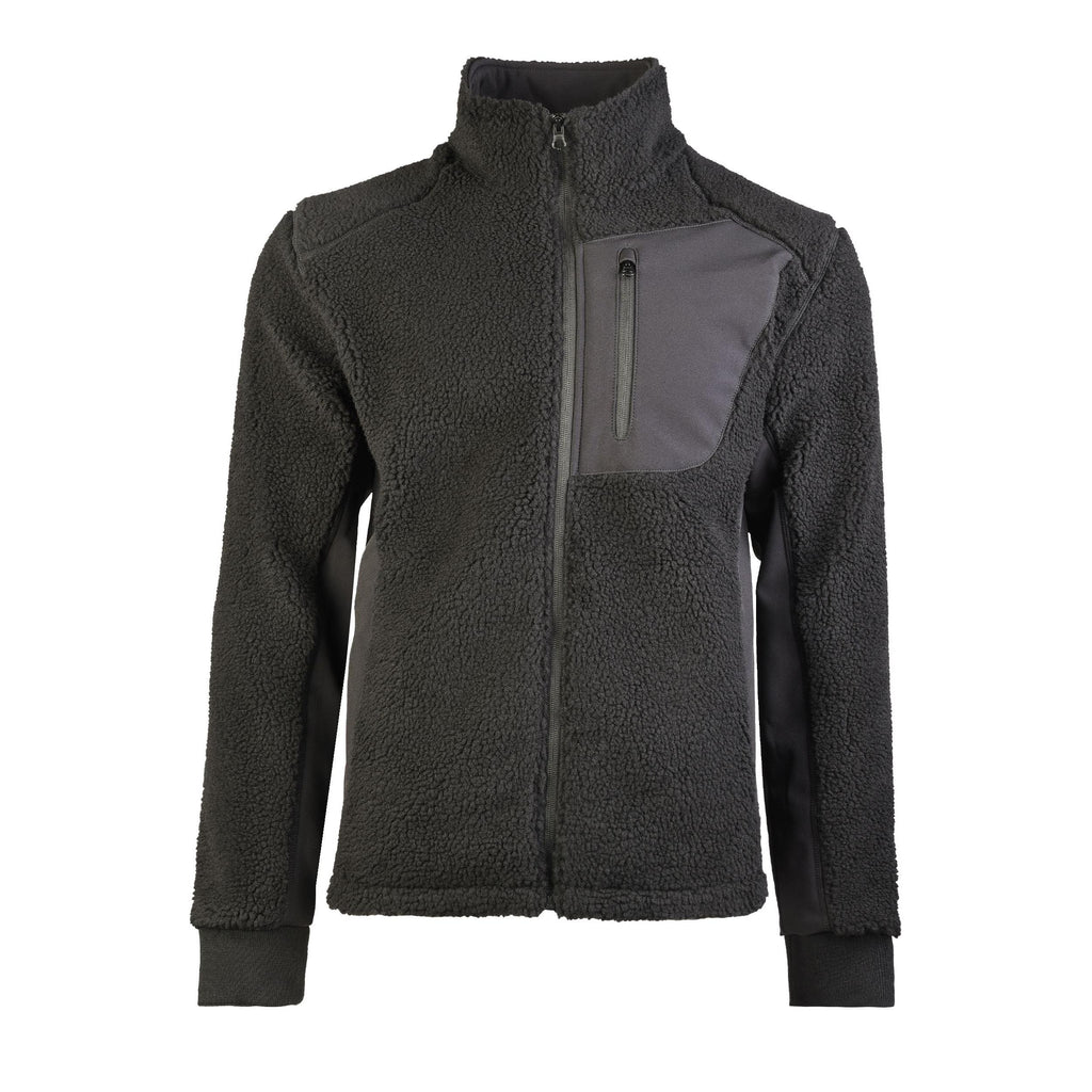 MIL-TEC® BEARFORCE Kälteschutzjacke Teddy Fleece Jacke schwarz