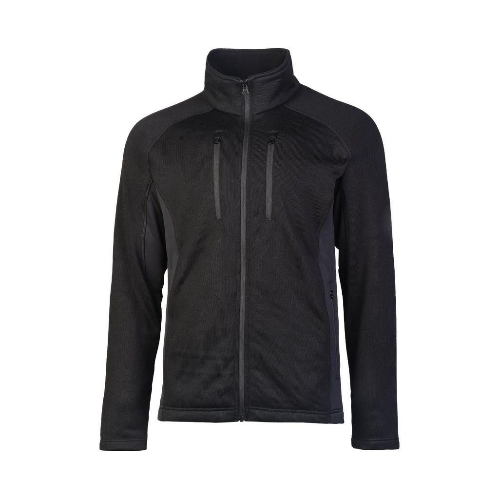 MIL-TEC® Outdoor Kälteschutzjacke Structure Fleece Jacke schwarz
