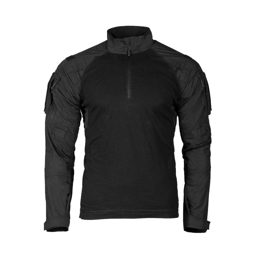 MIL-TEC® Feldhemd Tactical  2.0 schwarz Combat Shirt Einsatzhemd