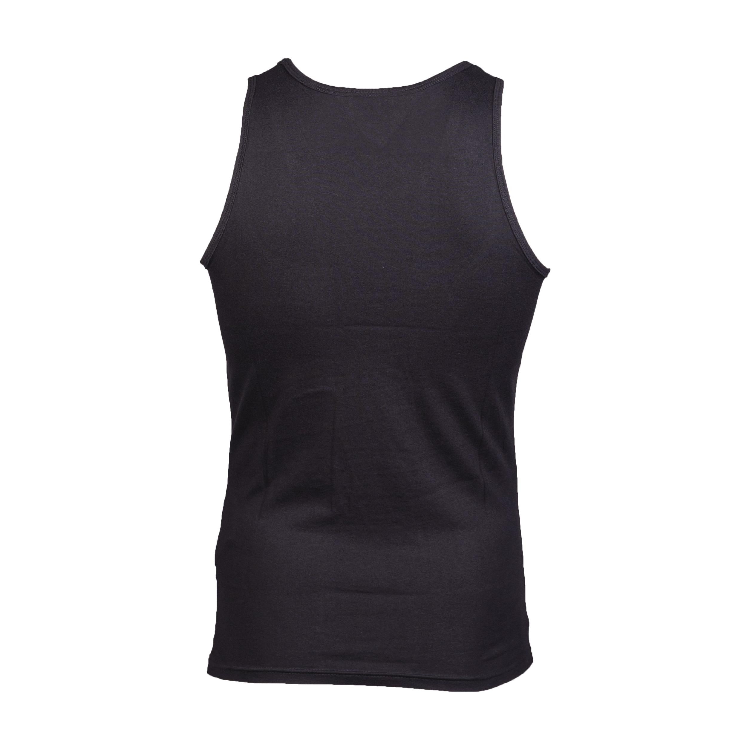 MIL-TEC® Tank Top Cotton schwarz Shirt  Achselhemd Unterhemd