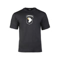 MIL-TEC® T-Shirt  AIRBORNE  schwarz  Army Shirt  bedruckt  unisex