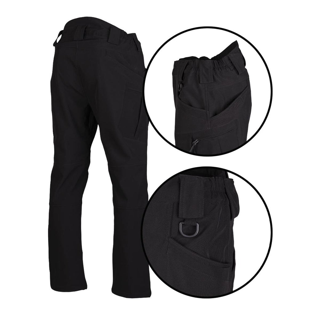 MIL-TEC® Softshell Hose ASSAULT schwarz Outoorhose