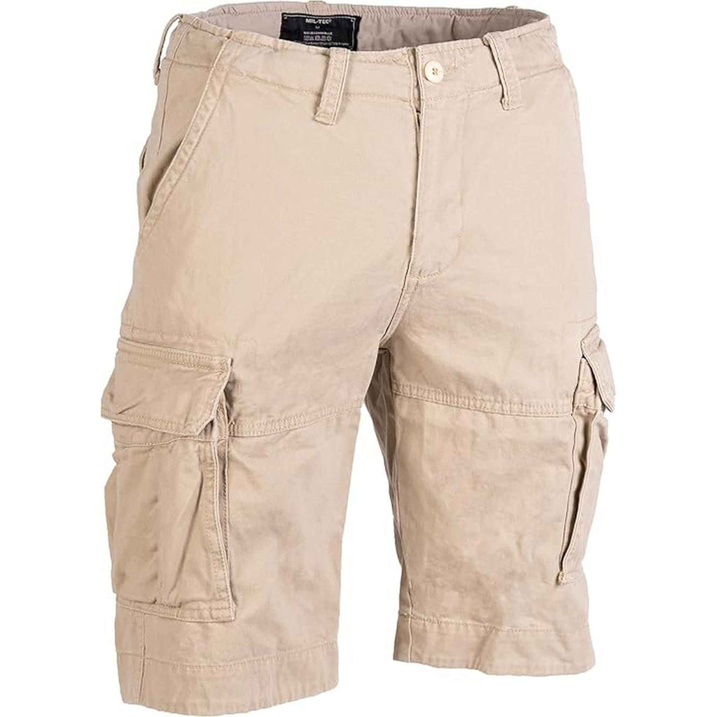 Mil-TEC® US Vintage Shorts prewash khaki Cotton