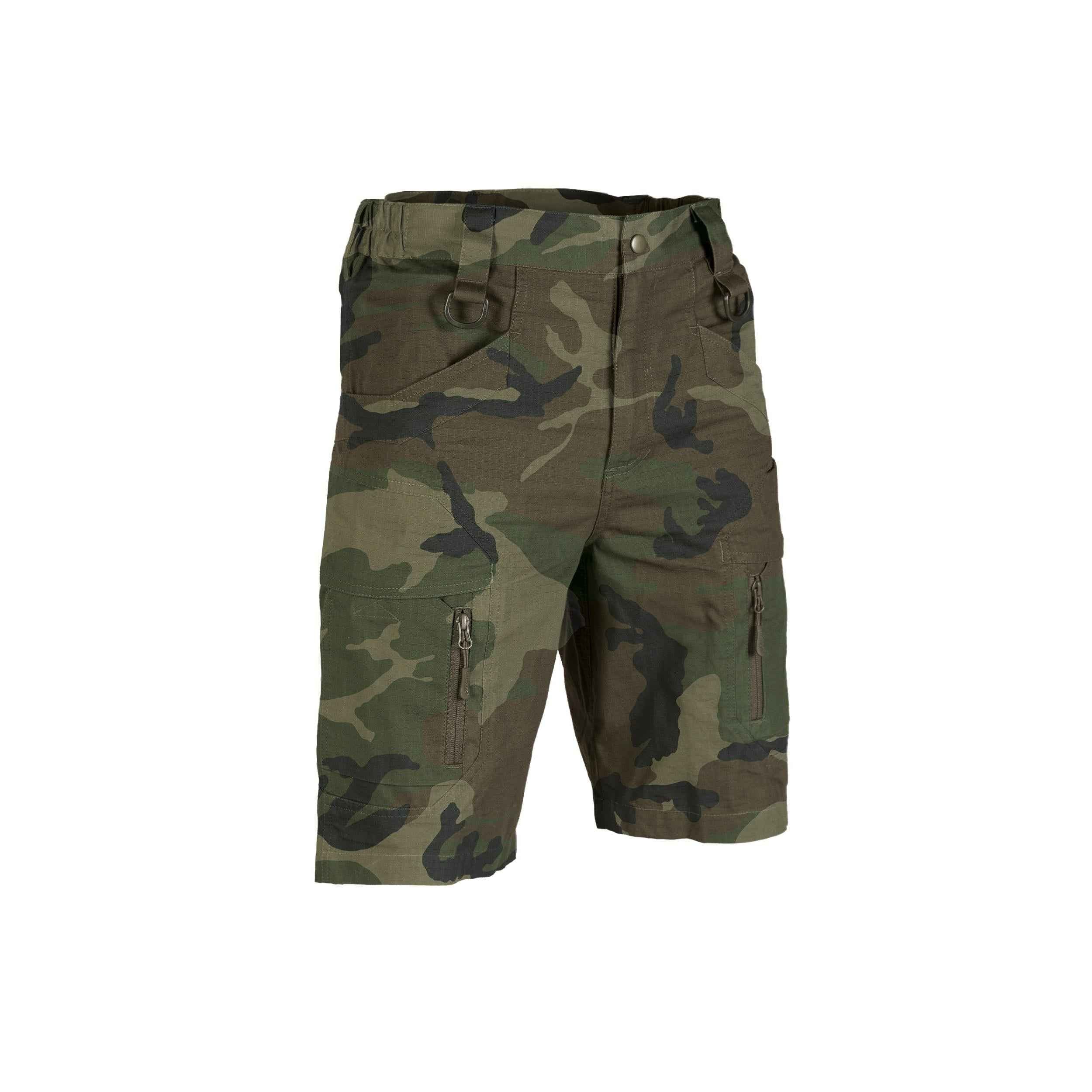 Mil-TEC® Assault Shorts R/S cotton woodland