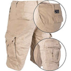 Mil-TEC® US Vintage Shorts prewash khaki Cotton