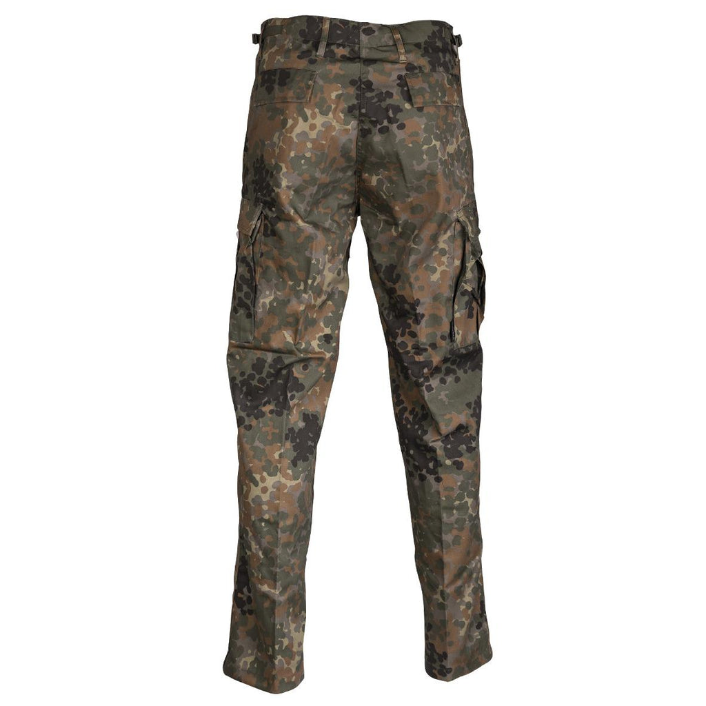 MIL-TEC Rangerhose Typ BDU flecktarn Army  Hose Tarnhose Jagdhose Anglerhose