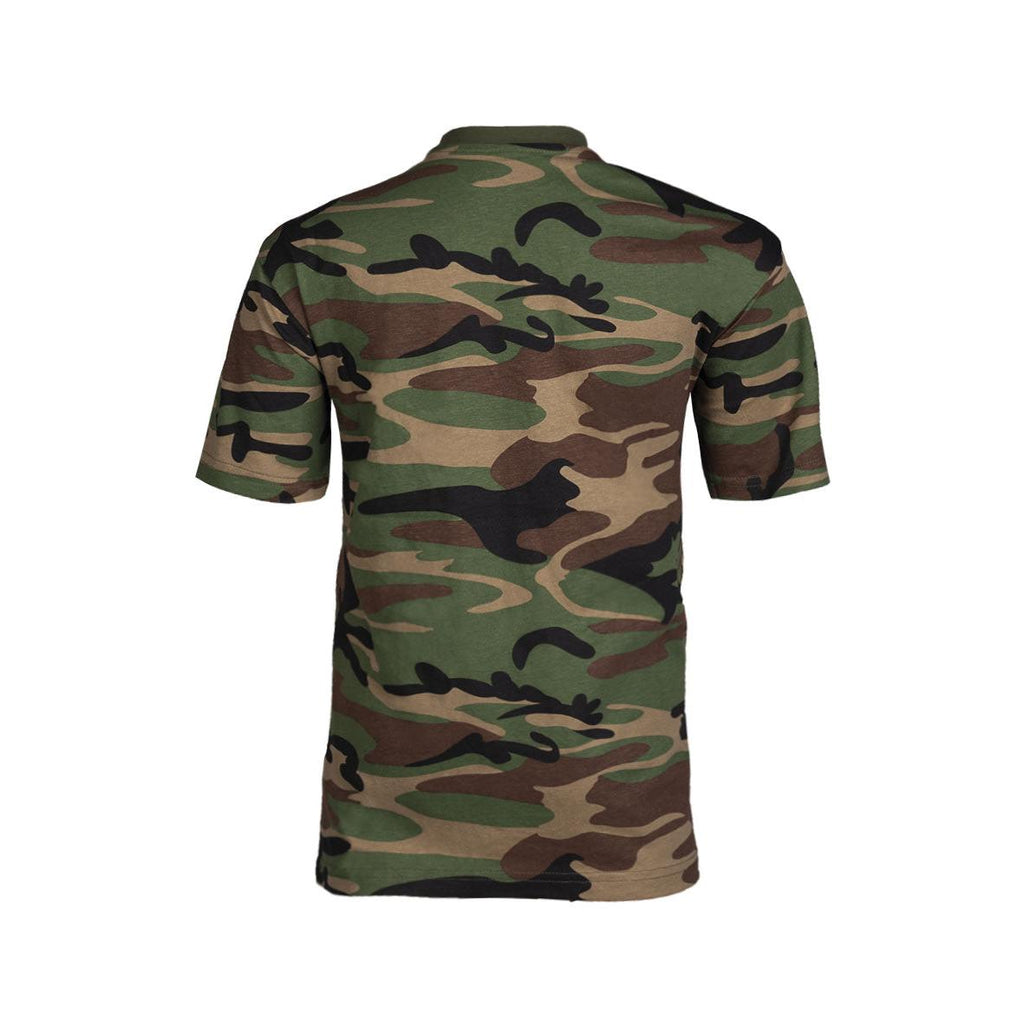 MIL-TEC® T-Shirt KIDS woodland Kinder Army Military Shirt Boys & Girls
