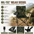 MIL-TEC® Relax Sessel woodland Campingstuhl Klappstuhl