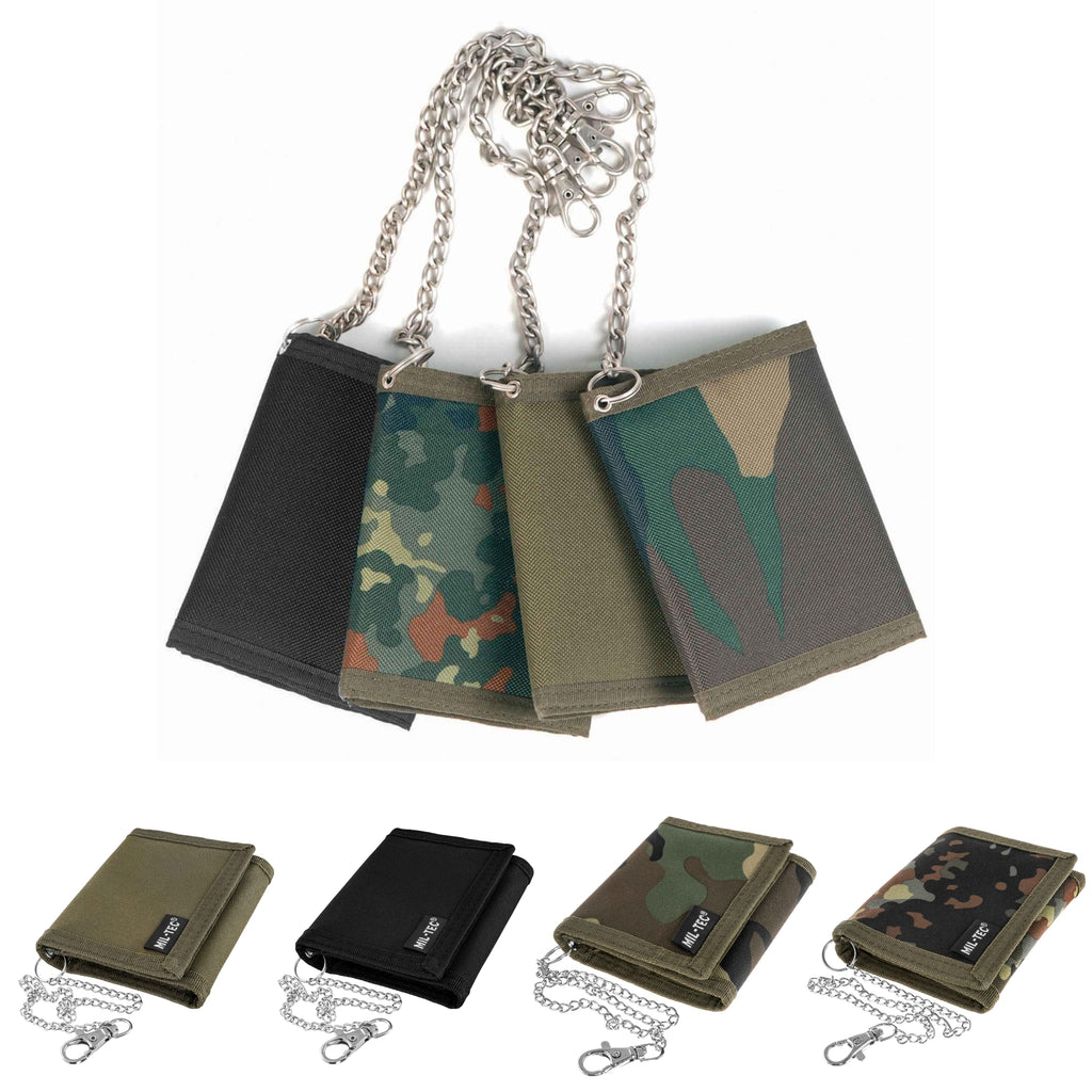 MIL-TEC® Geldbörse mit Sicherheitskette Portemonnaie Army purse