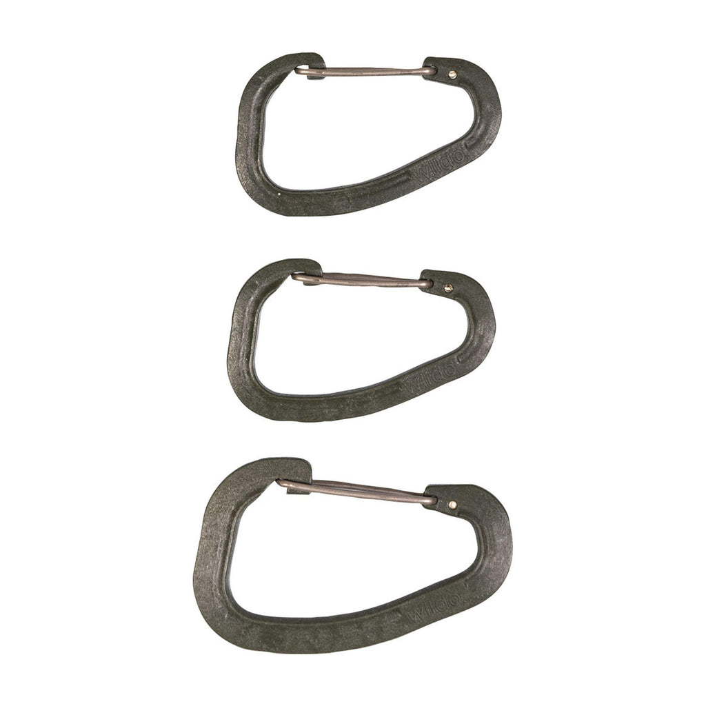 MIL-TEC® Accessory Carabiner Set WILDO® 3-er Set Outdoor Trekking