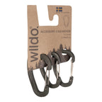 MIL-TEC® Accessory Carabiner Set WILDO® 3-er Set Outdoor Trekking