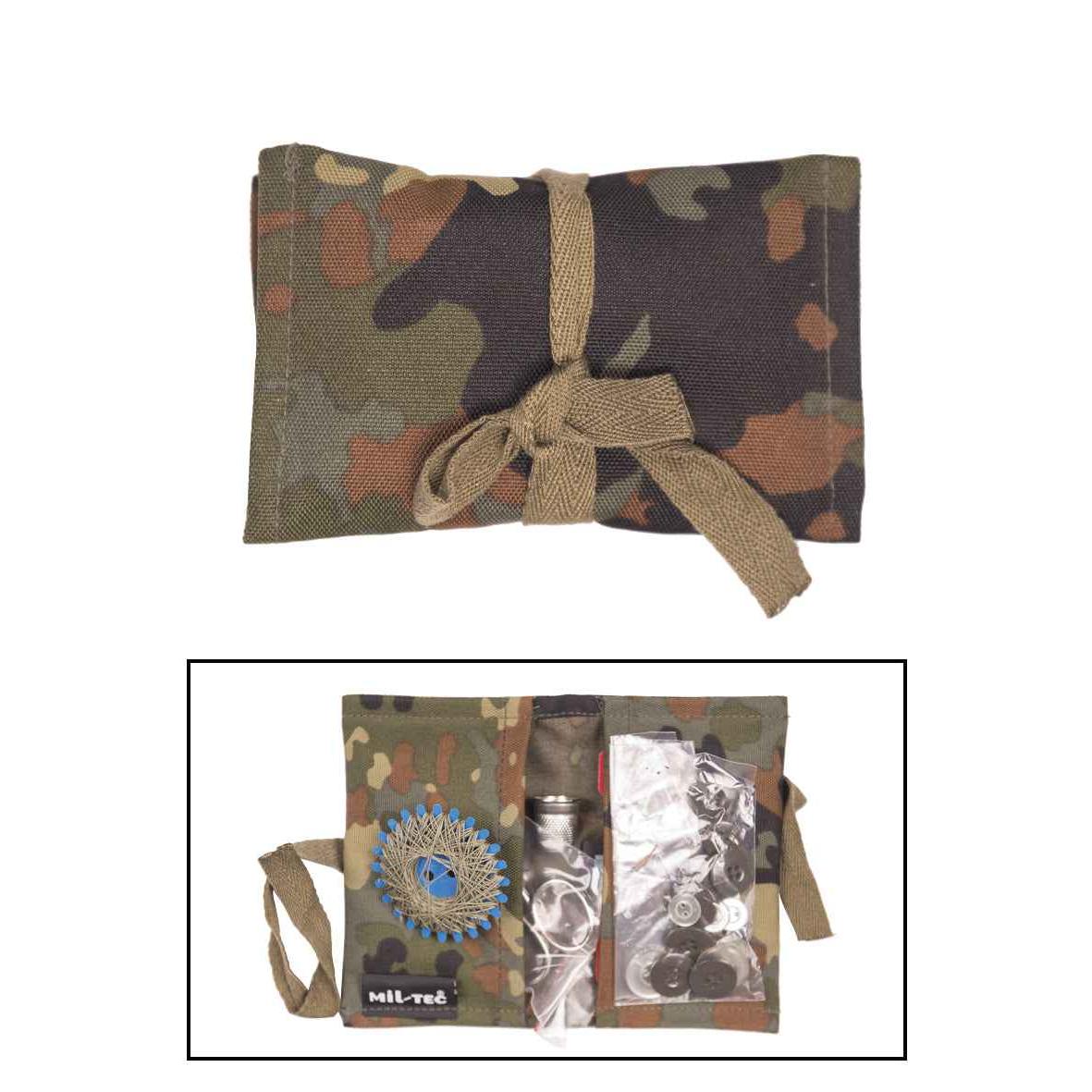 MIL-TEC® BW Nähzeug mit Etui flecktarn