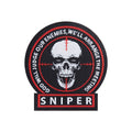 MIL-TEC® Textil Patch 'SNIPER' Klettabzeichen large